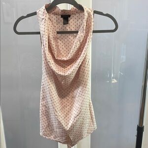 Pink Polka Dot Women's Top equipment
